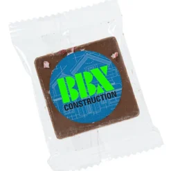 Gourmet Belgian Chocolate Square - 1/2 oz