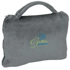 Grab-N-Go Travel Blanket - Embroidered