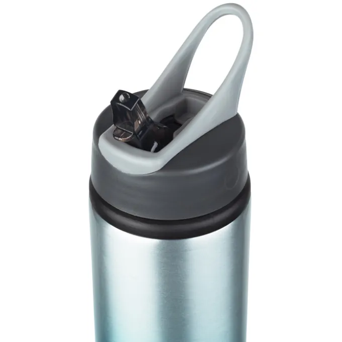 Gradient Color Aluminum Sport Bottle with Straw Lid - 24 oz - 24 hr