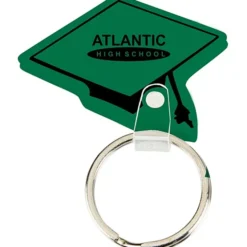 Graduation Cap Soft Keychain - Opaque