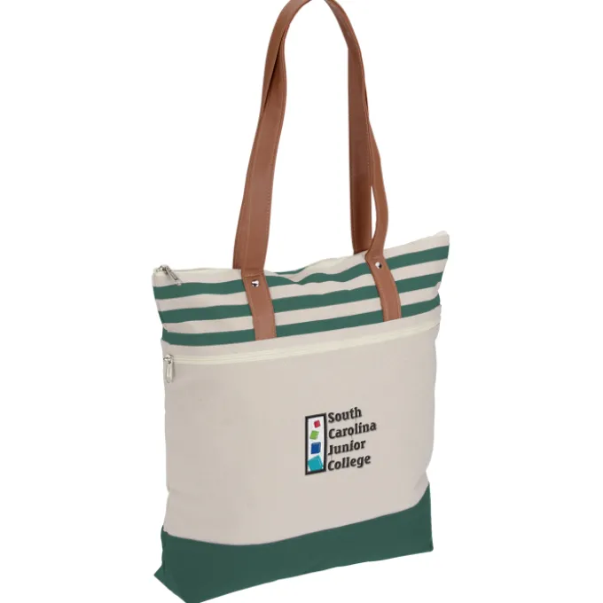 Granby Cotton Tote - Embroidered