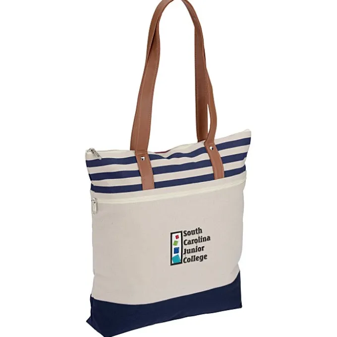 Granby Cotton Tote - Embroidered