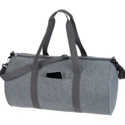 Graphite Barrel Duffel - Embroidered