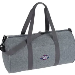 Graphite Barrel Duffel - Embroidered