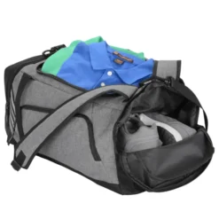 Graphite Convertible Duffel Backpack