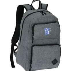 Graphite Deluxe Laptop Backpack - Embroidered