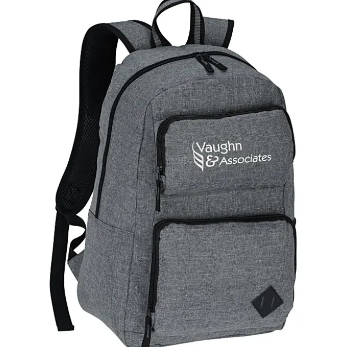 Graphite Deluxe Laptop Backpack - 24 hr