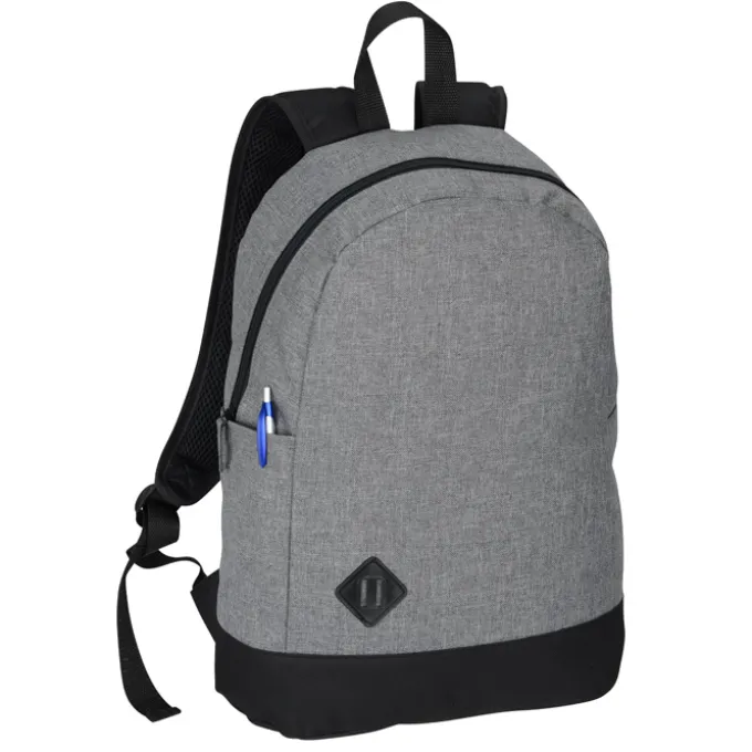 Graphite Dome 15-inch Laptop Backpack - Embroidered