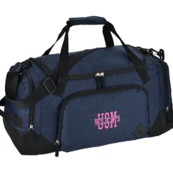 Graphite 21-inch Weekender Duffel - Embroidered