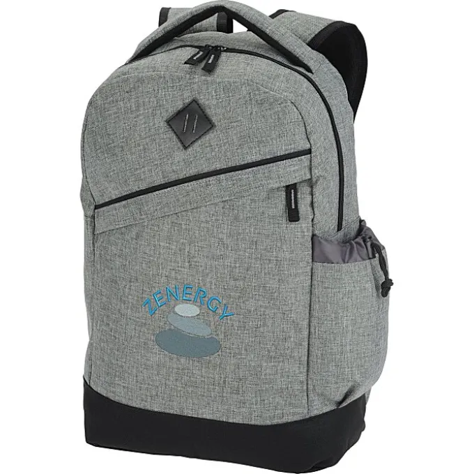 Graphite Slim 15-inch Laptop Backpack - Embroidered