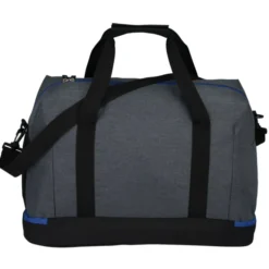 Gray Line Duffel Bag