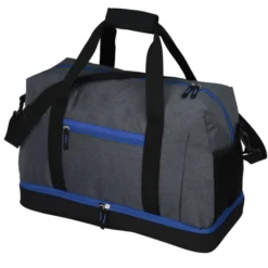 Gray Line Duffel Bag