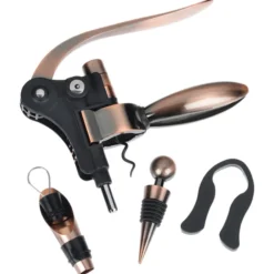 Graze Wood and Metal Wine Set - 24 hr