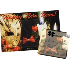 Greeting Card with Magnetic Calendar - Midnight