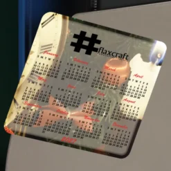 Greeting Card with Magnetic Calendar - Midnight