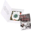 Greeting Card with Magnetic Photo Frame-Horse Drawn Carriage