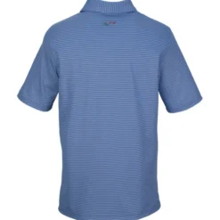 Greg Norman Freedom Micro Pique Stripe Polo