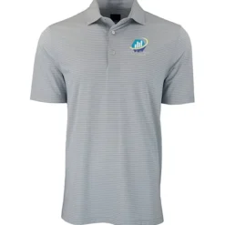 Greg Norman Freedom Micro Pique Stripe Polo