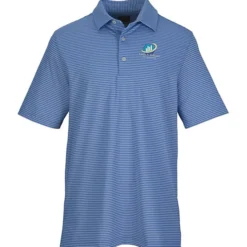 Greg Norman Freedom Micro Pique Stripe Polo