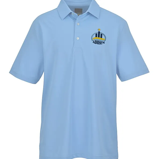 Greg Norman Freedom Micro Pique Stretch Polo - Men's