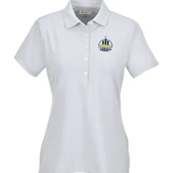 Greg Norman Freedom Micro Stripe Stretch Polo - Ladies'