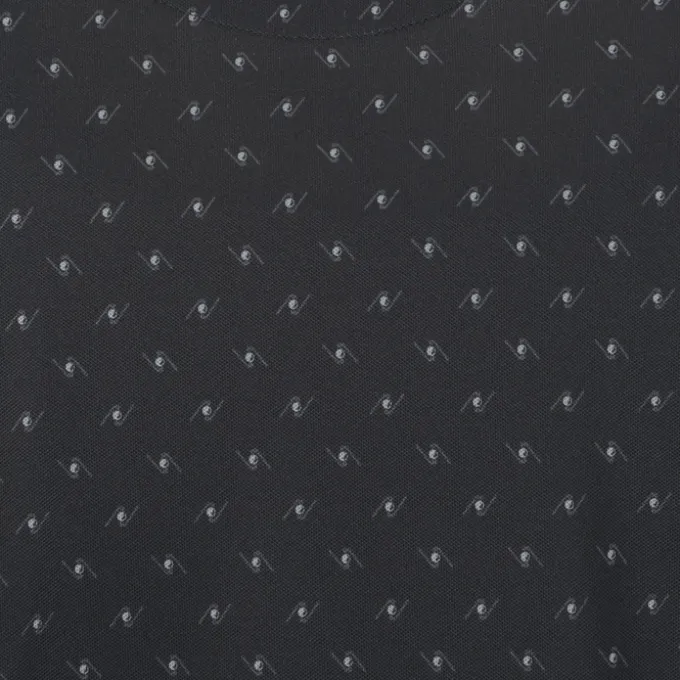 Greg Norman Micro Pique Spinner Print Polo - Men's
