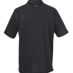 Greg Norman Micro Pique Spinner Print Polo - Men's