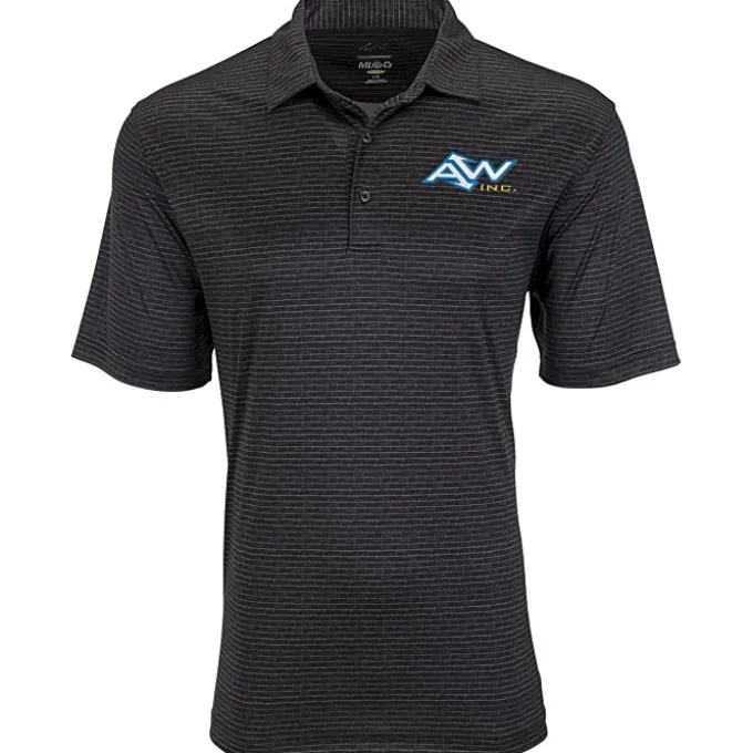 Greg Norman ML75 Microlux Cart Print Polo