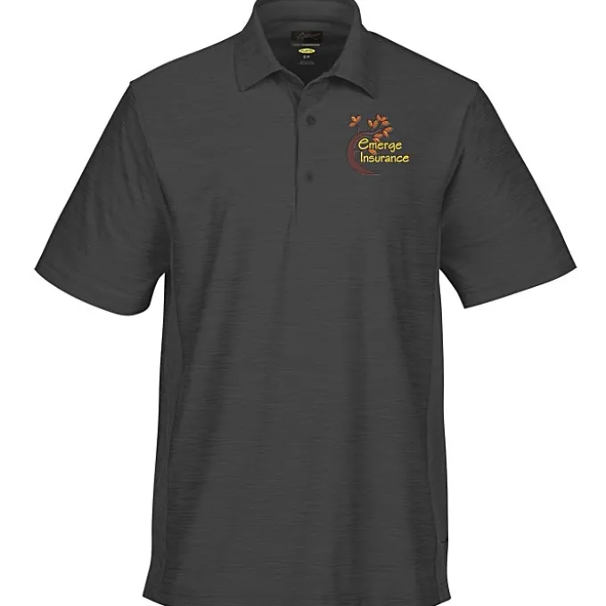 Greg Norman Play Dry Heather Polo - Men's - 24 hr