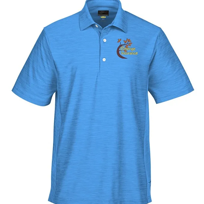 Greg Norman Play Dry Heather Polo - Men's - 24 hr