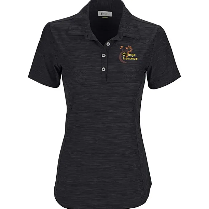 Greg Norman Play Dry Heather Polo - Ladies' - 24 hr