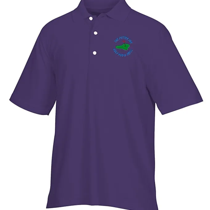 Greg Norman Play Dry Performance Mesh Polo - Men's