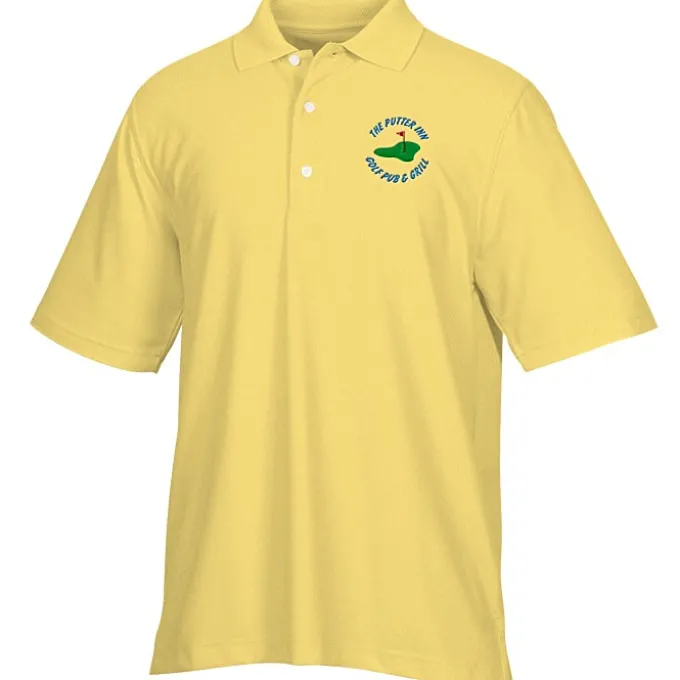 Greg Norman Play Dry Performance Mesh Polo - Men's