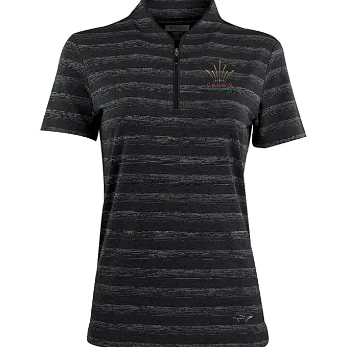 Greg Norman Stripe Polo - Ladies'