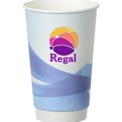 Groovy Full Color Insulated Paper Cup - 16 oz.