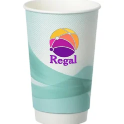 Groovy Full Color Insulated Paper Cup - 16 oz.