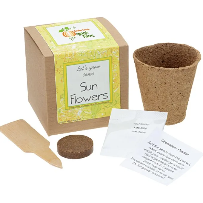 Growable Planter Gift Kit - Flowers