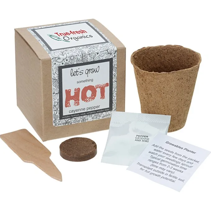 Growable Planter Gift Kit - Peppers
