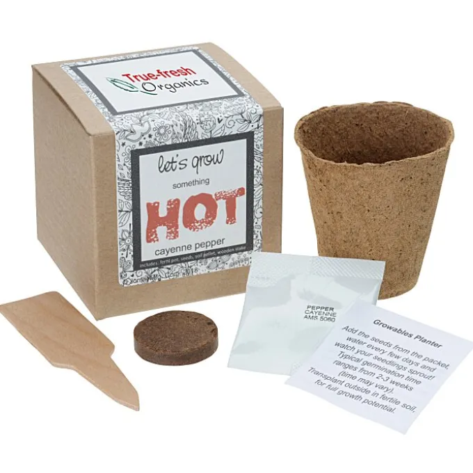 Growable Planter Gift Kit - Peppers - 24 hr