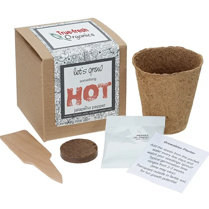Growable Planter Gift Kit - Peppers - 24 hr