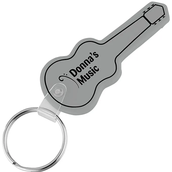 Guitar Soft Keychain - Opaque