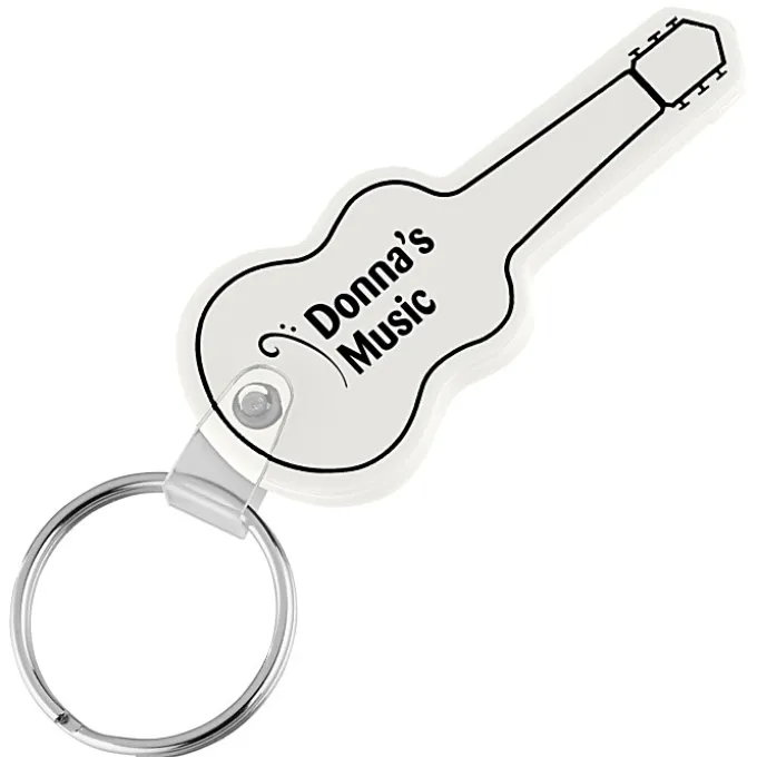 Guitar Soft Keychain - Opaque