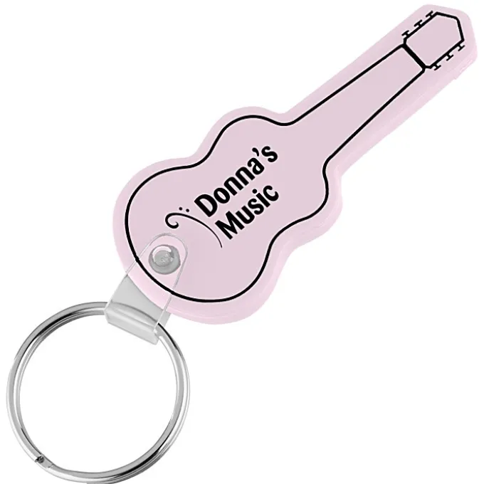 Guitar Soft Keychain - Opaque