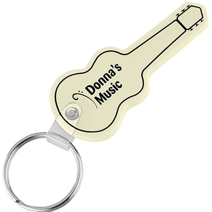 Guitar Soft Keychain - Opaque