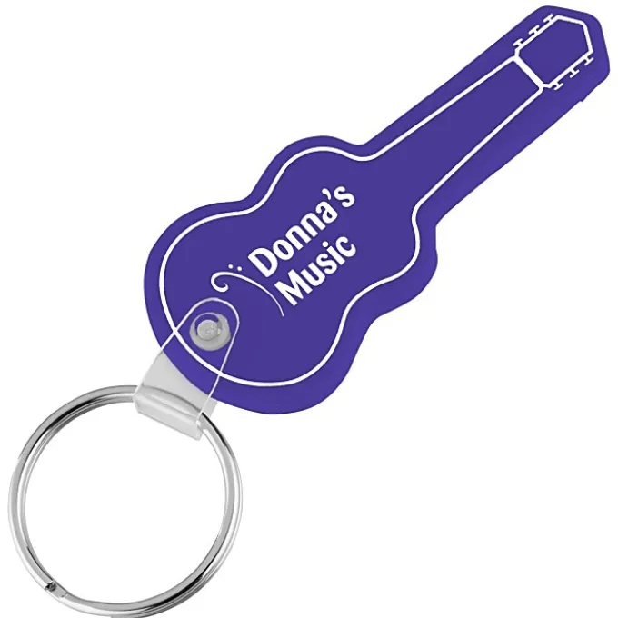 Guitar Soft Keychain - Opaque