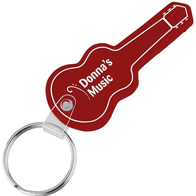 Guitar Soft Keychain - Opaque