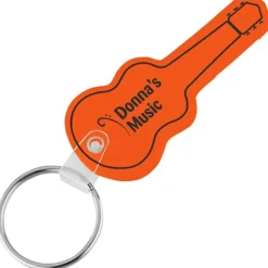 Guitar Soft Keychain - Translucent