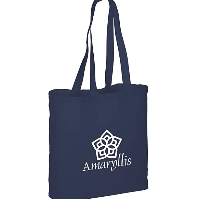 Gusseted Cotton Sheeting Tote - Color