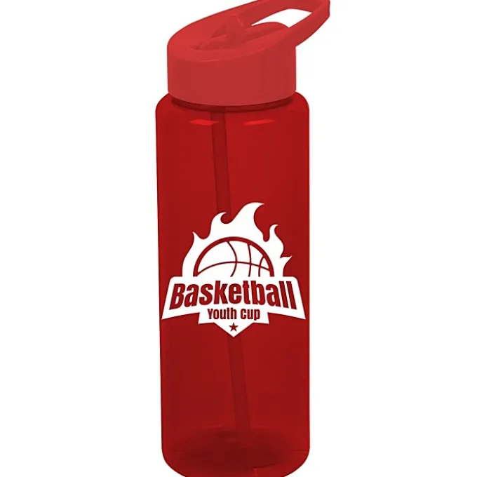 Guzzler Sport Bottle with Flip Straw Lid - 32 oz