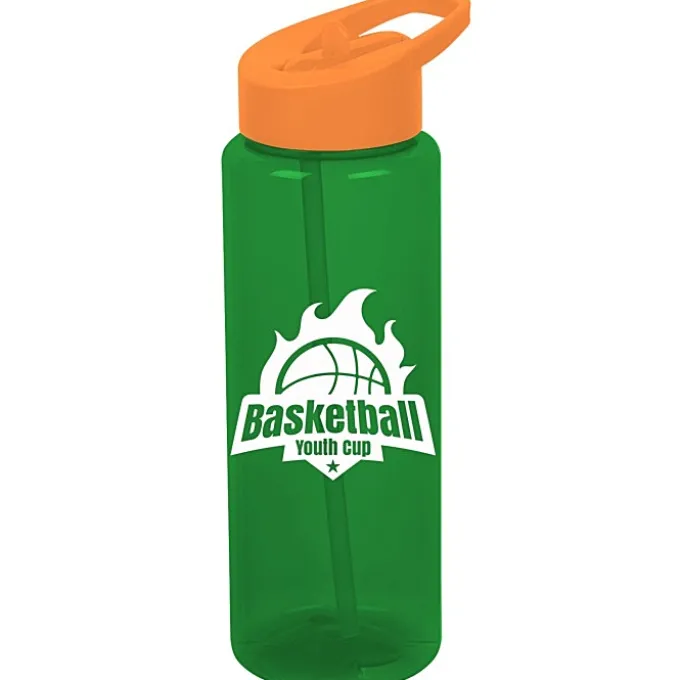 Guzzler Sport Bottle with Flip Straw Lid - 32 oz